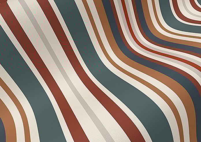 The British Stripe Co. Elizabeth, Teignbridge No.1 - Roller Blind - Image 4